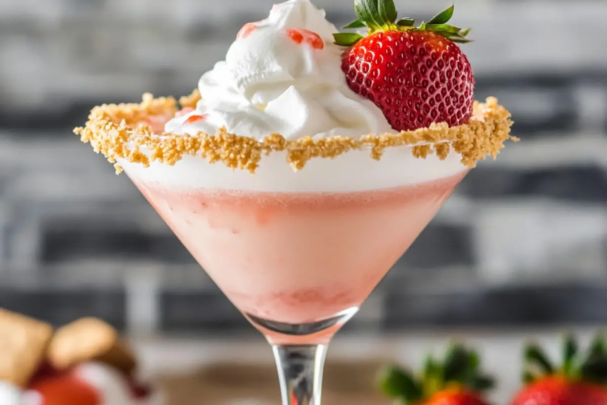 Strawberry Shortcake Martini